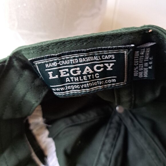 Dartmouth Hockey Green Baseball Cap Hat Legacy Athletic Adjust Cotton Unisex - Picture 2 of 8